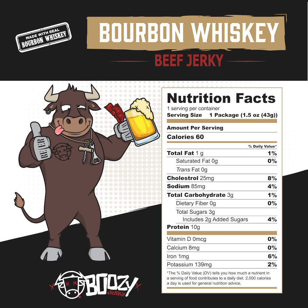 Breckenridge Bourbon Brisket Jerky – Tender, slow-cooked brisket jerky infused with award-winning Colorado Bourbon from Breckenridge Distillery. A bold, flavorful, high-protein snack perfect for whiskey lovers."