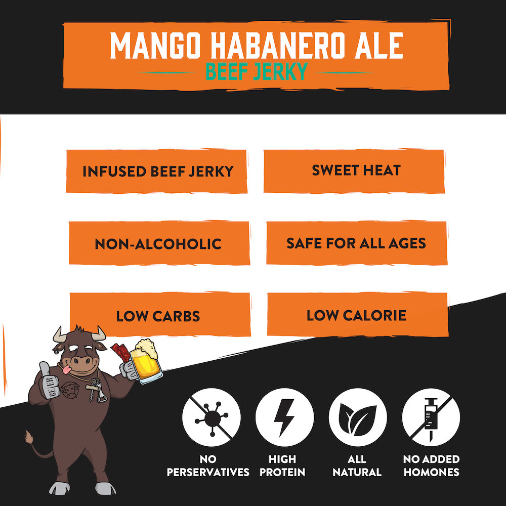 Mango Habanero Ale Beef Jerky