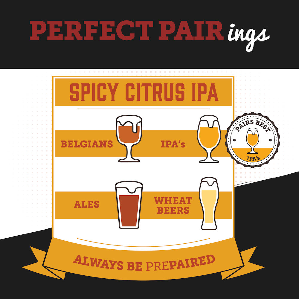 "Spicy Citrus IPA Brisket Jerky – Tender beef jerky infused with bold IPA flavors, zesty citrus, and a spicy kick. Perfectly crafted for beer lovers, this high-protein, low-carb snack pairs with IPAs, Wheat Beers, and Belgian Ales."