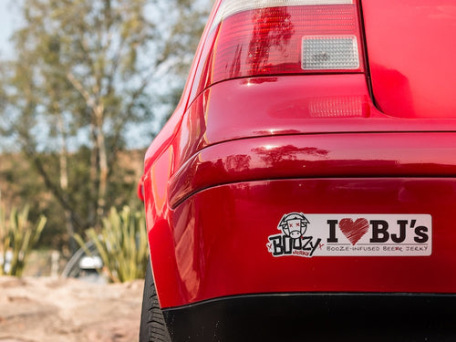 I LOVE BJ's Bumper Sticker